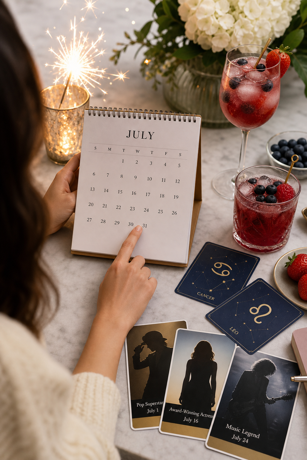 July celebrity birthday search form preview
