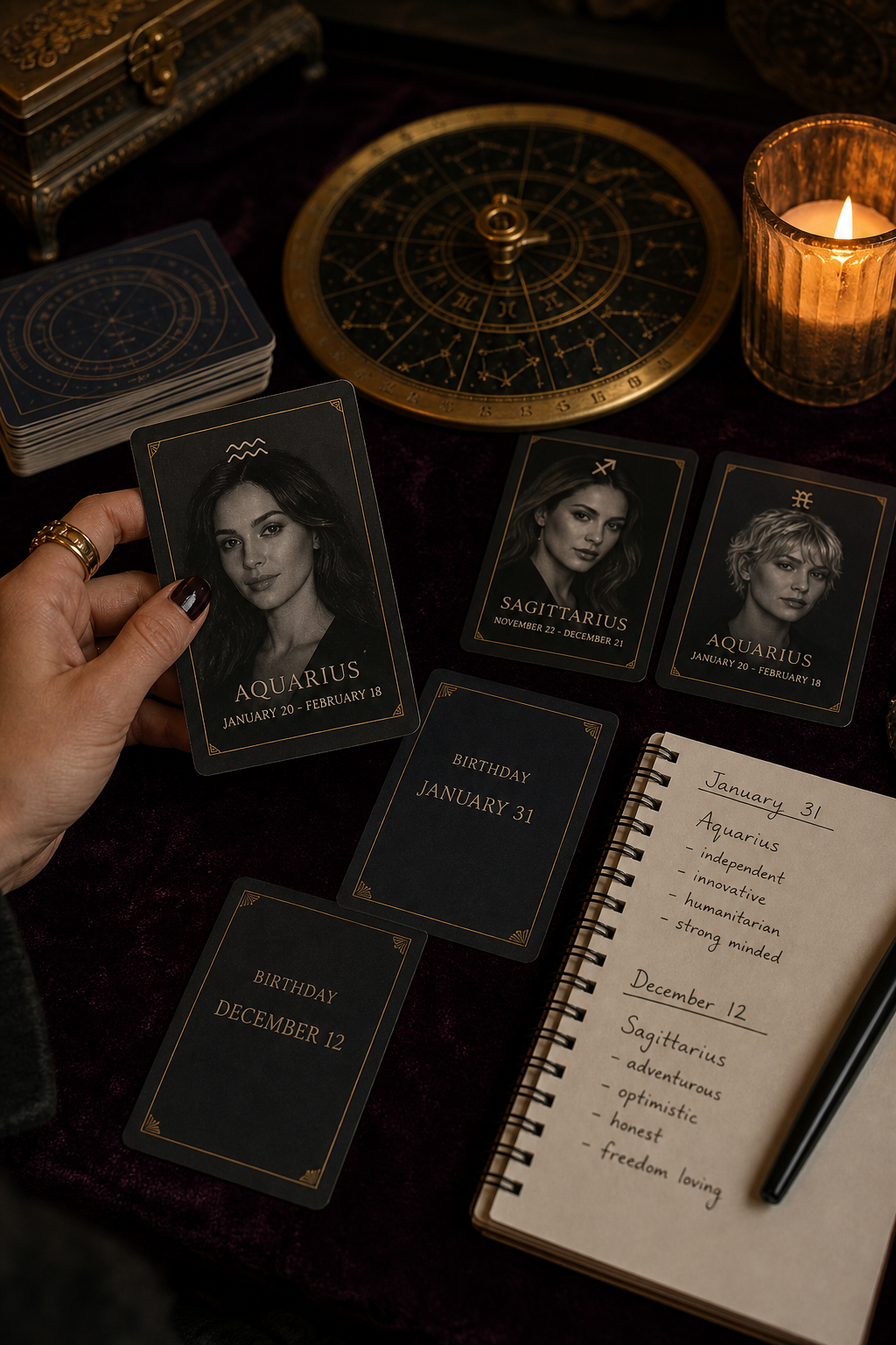 Celebrity zodiac sign lookup form preview