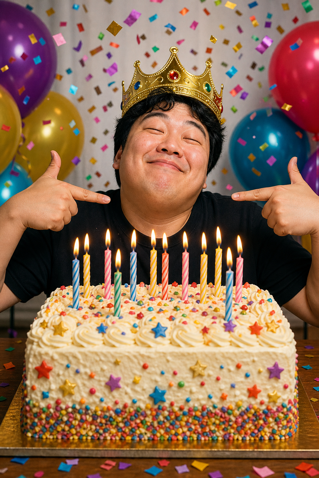 Party Guest of Honor birthday cake meme generator idea