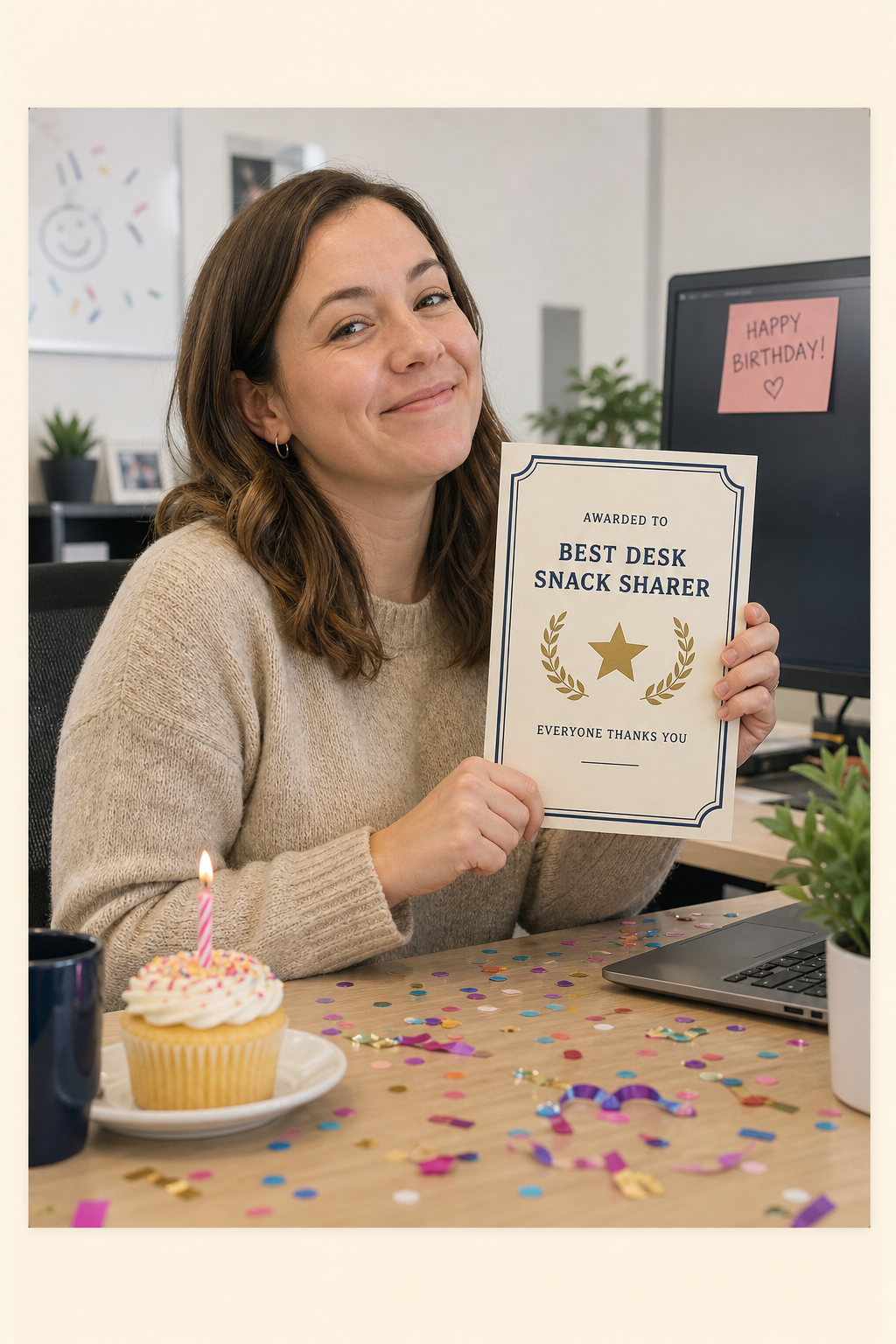 For a Coworker birthday card meme generator idea