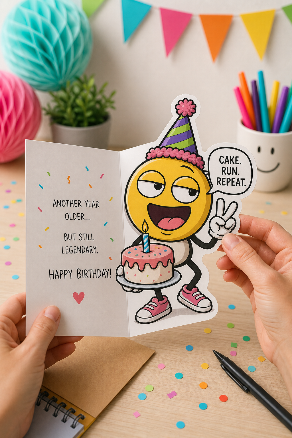 A Personal Birthday Card With Meme Energy example