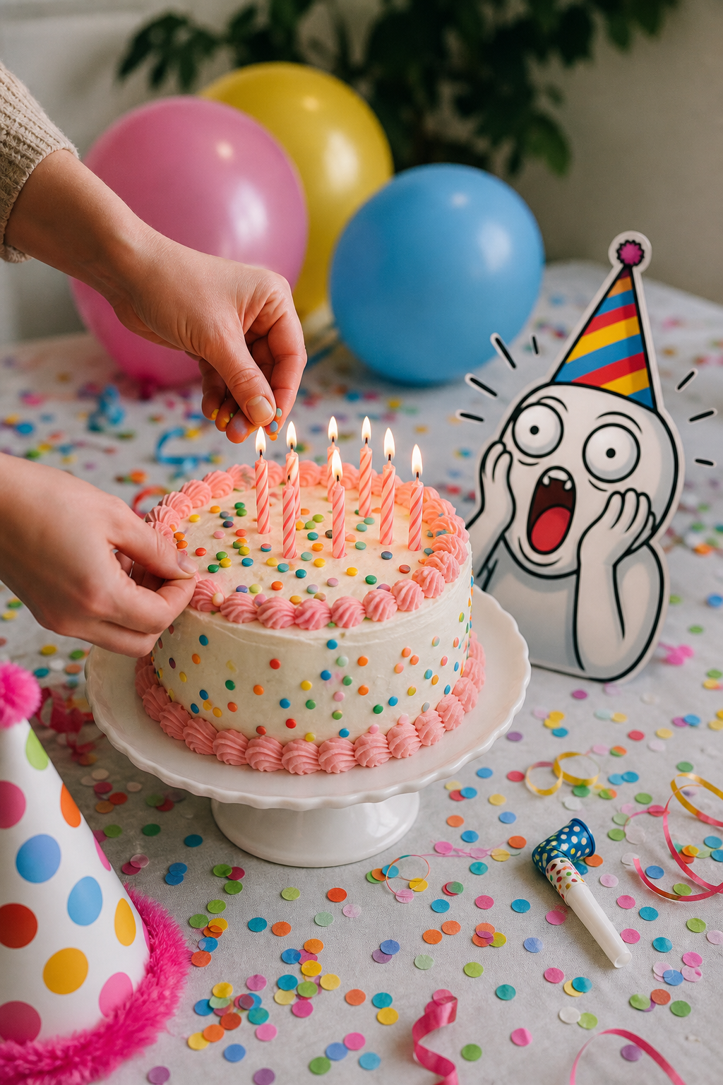 Make the Birthday Cake Part of the Punchline example