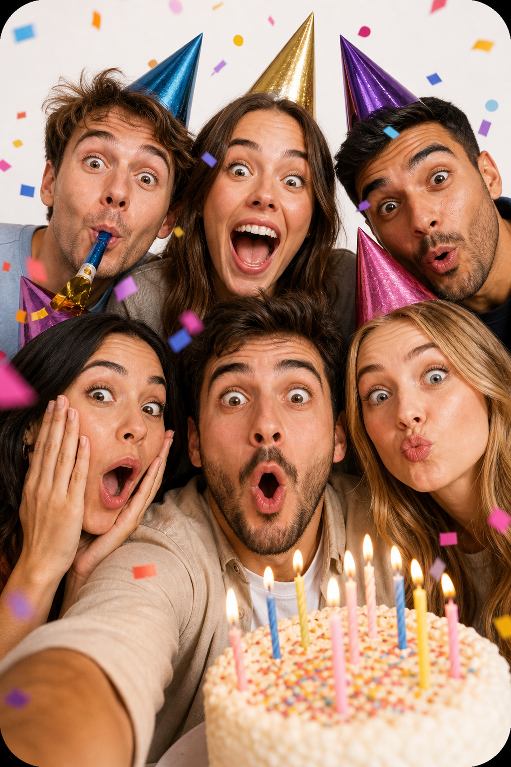 Group Chat birthday meme generator idea