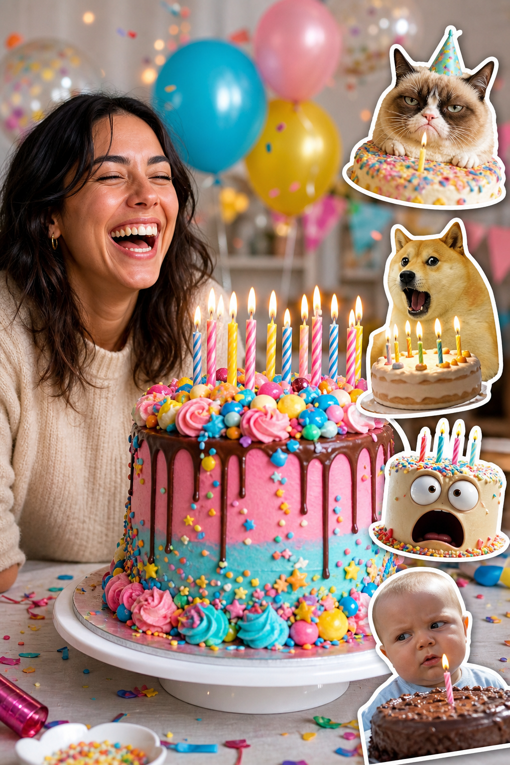 Birthday Cake Meme Generator preview