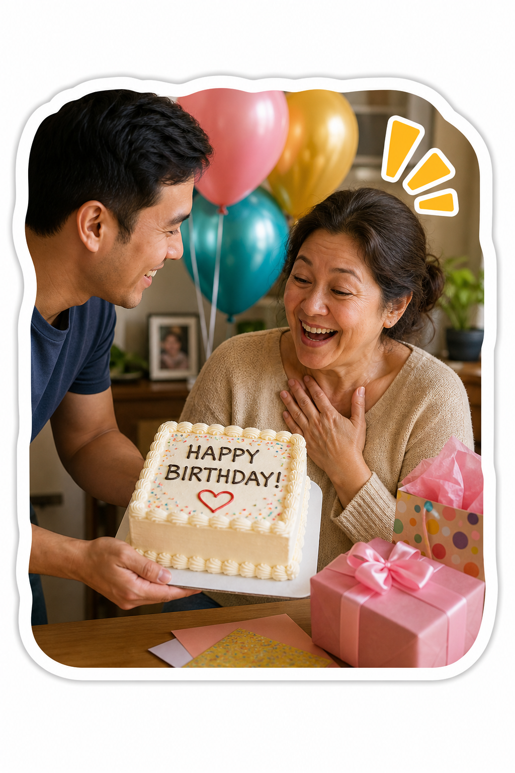 Parent birthday cake meme generator idea